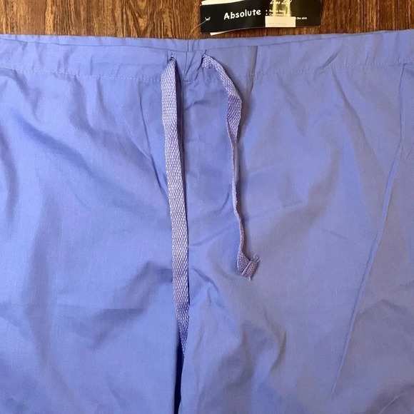 Absolute Medical Scrub Pants Blue Size Small - Picture 6 of 8